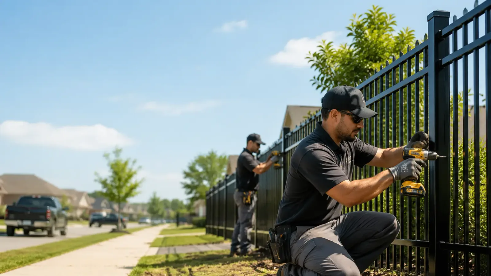 Metal Fence Installation in Morgan, GA